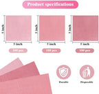 300 Count Pink Beverage Napkins,2-Ply Gradient Pink Cocktail Party Napkins Disposable for Dinner Wedding Birthday Party Graduation