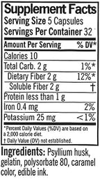 Quality Choice Daily Fiber Capsules for Regularity, 160 Count