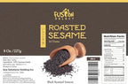 Fusion Select Roasted Black Sesame Seeds - Natural Toasted Sesame Seeds - Crispy, Crunchy, Nutty Taste for Asian, Mediterranean & Middle Eastern Cuisine - Salad, Soup, Noodle & Sushi Topping