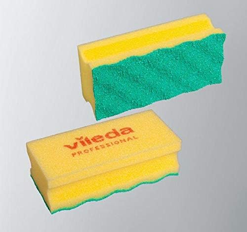 Vileda Puractive Scourer Pack of 10 Yellow 123113