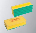 Vileda Puractive Scourer Pack of 10 Yellow 123113