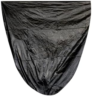 TYPLASTICS Trash Can Liner - Wholesale 1000 Count Black Garbage bags on Perforated Roll 7-10 Gallon Multipurpose for Office Bathrooms Business Home Commercial and Industrial Needs 24" x 24"