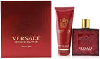 Eros Flame Versace for Men - 2 Pc Gift Set 3.4oz EDP Spray, 3.4oz Perfumed Shower Gel