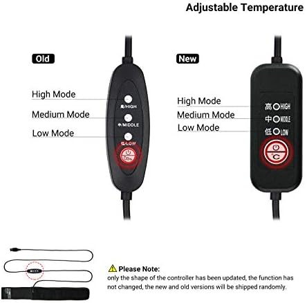 USB Lens Warmer, Lens Dew Heater Strip with Temperature Regulator, Condensation Prevention for Telescopes Camera DSLR Lens Telescope Eyepieces Less Than 3.15 inch (80mm) in Diameter