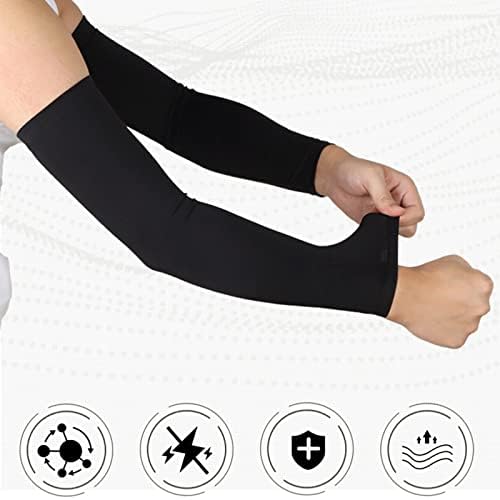 UV Protection Cooling Arm Sleeves - Arm Warmers Sun Protective Tattoo Sleeves for Men Women