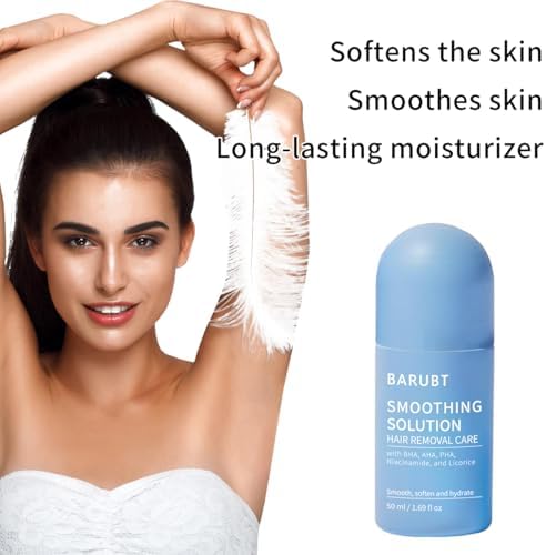 Ingrown Hair Treatment Serum – Smoothing Solution for Razor Bumps & Hair Removal Aftercare | Hydrating Care for Underarms, Legs, Bikini Line & Arms