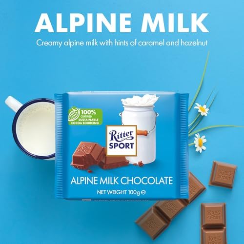 Ritter Sport Alpine Milk-Pack of 3