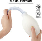 RANEU Enema Bulb Kit with Lube Anal Douche Superior Materials Douche for Men Women Made of Comfortable Material