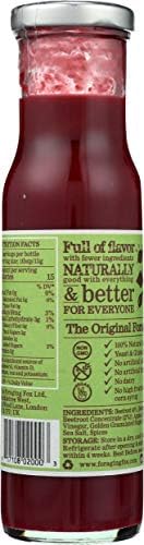 The Foraging Fox Beetroot Ketchup, Original, 9 Ounce