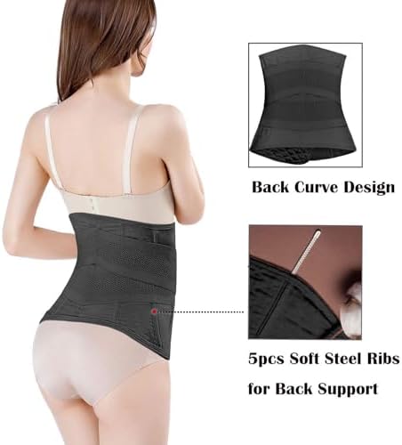 Postpartum Girdle C-Section Recovery Belt Back Support Belly Wrap Belly Band Shapewear