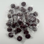 Raspberry Hard Candy Rings Bulk 1LB Bag of Individually Wrapped Candies By Rebel Smuggling Galactic Emporium.