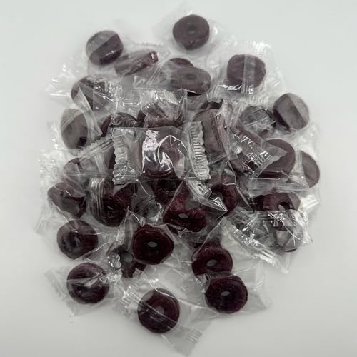 Raspberry Hard Candy Rings Bulk 1LB Bag of Individually Wrapped Candies By Rebel Smuggling Galactic Emporium.