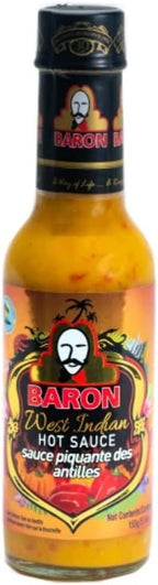 Baron West Indian Hot Sauce (155ml)