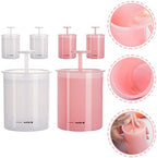 Facial Foam Cup 6pcs Manual Foam Maker Rich Cream Bubble Maker Portable Foamer Cup Face Wash Skin Care Tools for Home Travel