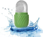 One Silicone Ice Face Roller Mold - Reusable Ice Cube Tray For Reducing Puffiness, Enhancing Skin Care And Facial Massage