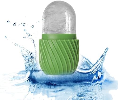 One Silicone Ice Face Roller Mold - Reusable Ice Cube Tray For Reducing Puffiness, Enhancing Skin Care And Facial Massage