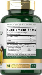 Carlyle Black Seed Oil Softgel Capsules | 2000mg | 70 Pills | for Women & Men | Non-GMO, Gluten Free Herbal Supplement