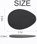 12PCS Shoe Sole Protector, Shoe Grips on Bottom of Shoes, Non-Slip Shoe Pads for Bottom of Shoes, Premium Rubber Self Adhesive Anti-Slip Shoe Grips Stickers, High Heels Non-Skid Sole Protector