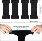 SATINIOR 2 Pairs Arm Shapers for Plus Size Women, Upper Arm Sleeves Wraps Slim Arm Compression Sleeve for Arms