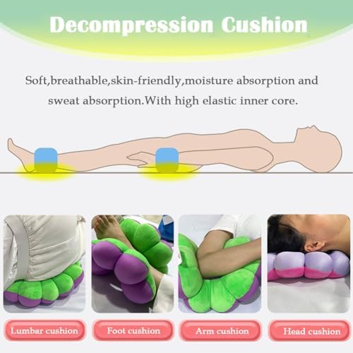 Donut Cushion for Elderly/Bedridden/Disabled,Anti Bedsore Cushion,Anti Decubitus Pad,Skin-Friendly Material,Comfort & Breathable for Pain and Pressure Relief,Foot/Hand/Arm/Head/Lumber Support