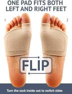 Brison Podiatrist-Designed Metatarsal Pads for Women & Men - Ball of Foot Cushions for Pain Relief Gel Sleeves from Metatarsalgia Morton’s Neuroma - 2 Pairs(Beige, Medium)