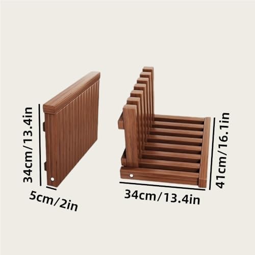 Wall-Mounted Shoe Stool, Folding Foot Stool, Hanging Wall Stools, Wooden Shower Chair, Invisible Folding Stool for Entrance, Bedroom, Bathroom(Yellow)