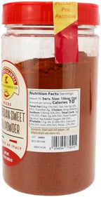 TUTTOCALABRIA Calabrian Chili Powder, Sweet & MILD, Shaker, 350 gm (12.3 oz) All Natural, Non-GMO, Product of Italy