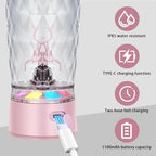 PROCHAIN Electric Protein Shaker Bottle, Protein Shakes Mixer, Portable Pre Workout Self Mixing Cup, Made with BPA-Free Tritan, 22oz