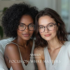 Reading Glasses for Women Men - Blue Light Blocking Magnifying Readers,Oprah Square Anti-Glare Computer Eyeglasses