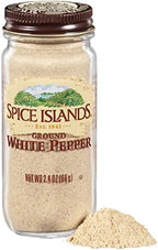 Spice Islands Ground White Pepper, 2.4 Ounce