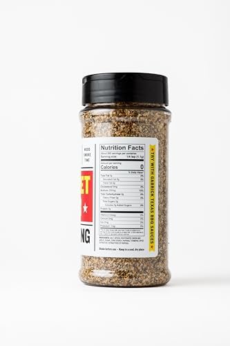 Brisket Rub Seasoning | Gabrick Barbecue | Authentic Texas BBQ Rub | Best Beef Brisket Spice Blend | Smoking & Grilling | 10.3 oz Shaker