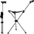 Lightweight Travel Stools for Adults. Cane with seat,Walking Stick,Foldable Chair,Hiking Stick,Camping,Hiking,Walking Cane Chair,Walking Stick with seat,Seatable Crutch Stool,Stick Chair