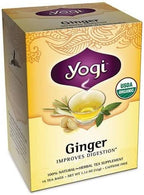 Ginger Tea Organic Yogi Teas 16 Count (Pack of 3)