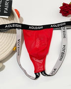 Men Open front underwear For Play Naughty, Separate Pouch Jockstraps For Men Sissy Gay Lingerie