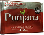 Punjana Thompsons Tea Bags 80 per Pack