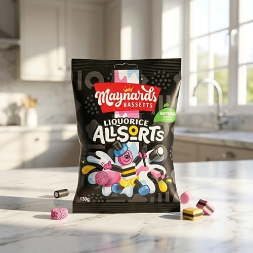 Bassett’s Allsorts Liquorice Sweets 130g (6 Pack)