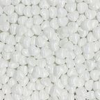 Dynastang White Heart Sprinkles Edible Heart Cake Decorating Heart Cake Decorations Cupcake Toppers Cookie Decorating Perfect for Cakes, Cupcakes, Desserts Toppings 3OZ