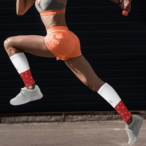 Leg Sleeve for Unisex Ultra-thin Calf Sleeves Increases Circulation Leg Compression Sleeve Reduces Muscle Swelling