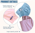 2-Pack Urine Bag Pants for Patient, Ostomy Drainage Trousers, Incontinence and Catheter Bag Pants (27-46" W)