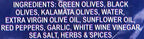 Roland Foods Greek Country Olive Mix, Whole Pitted Olives Marinated with Garlic and Pepperoncini Peppers, Specialty Imported Food, 5 Pound Bag, Pack of 1
