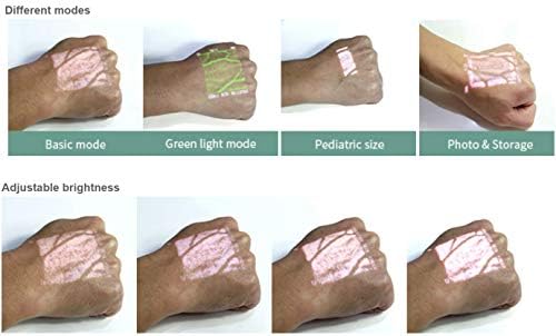 Vein Viewer Pro - Vein Finder Locator & Illuminator for IV & Veinpuncture AC/Battery