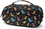 Cute Dinosaur Diabetic Supplies and Refrigerated Portable Organizer with A Handle,Diabetes Storage Bag for Glucose Meter,Care Accessories for Women Men