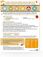 Free and Easy Gluten Free Sponge Cake Mix 350g