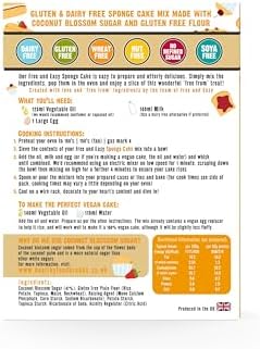 Free and Easy Gluten Free Sponge Cake Mix 350g