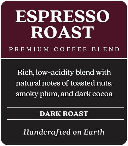 Copper Moon Dark Roast Whole Bean Coffee, Espresso Blend, 5 Lb