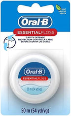Oral-B 54 Yards Floss Essential Mint Wax (6 Pack)