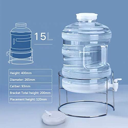 Thicken Outdoor Storage Bucket, PC Outdoor Travel Camping Household Drinking Water Storage Bucket Faucet Car Washing Equipment Bucket Car Portable Bucket,with Faucet 15L