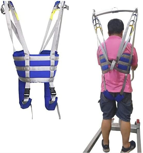 Transfer Nursing Sling Lift Sling, Walking Standing Aids for Elderly, Walking Sling for Transfer Machine, Home Use Transfer Belt, Large