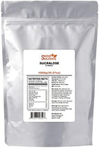 Pure Sucralose (Powder) 1KG, Meets FCC & USP Standards