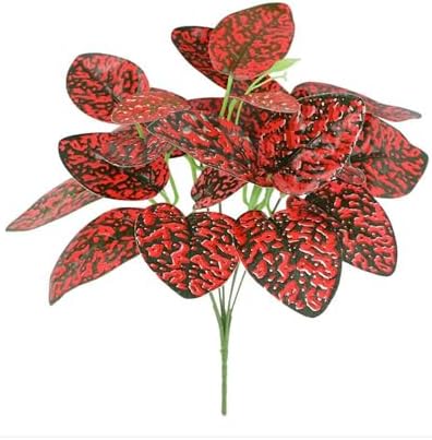 Potted Plants Lifelike Simulation Plant Plastic Artificial Green Plant Leaves Flower Arrangement Large Fake(Style 22)